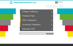 thegreatprofessors.net