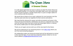 thegreenstoreonline.co.uk