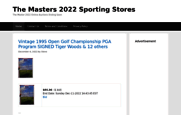 themasters.sportingstores.net