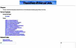 theochem.mercer.edu