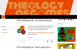 theologyofgames.com