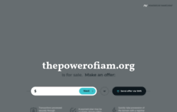 thepowerofiam.org