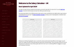 thesalarycalculator.co.uk