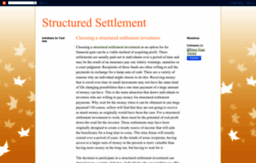 thestructured-settlement.blogspot.com