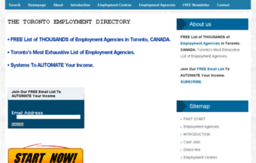 thetorontoemploymentdirectory.com