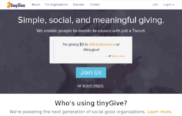 tinygive.com