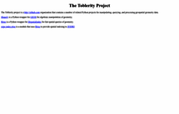 toblerity.org