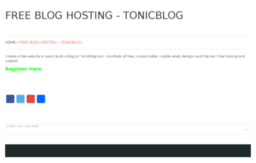 tonicblog.com