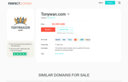 tonywan.com