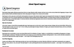 trac.opencongress.org