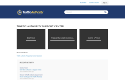 trafficauthority.zendesk.com