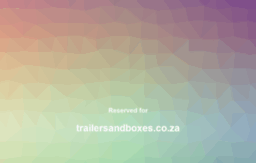 trailersandboxes.co.za