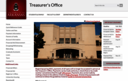 treasurer.uark.edu