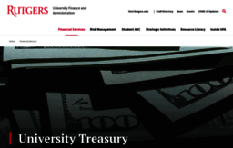 treasury.rutgers.edu