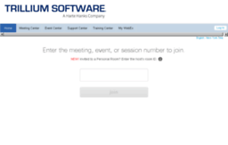 trillium-software.webex.com