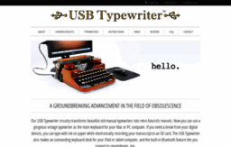 usbtypewriter.com