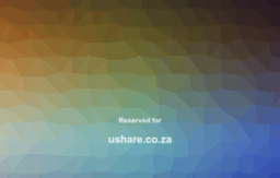 ushare.co.za