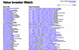 valueinvestorwatch.com