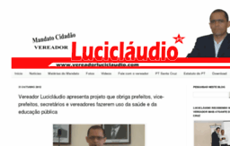 vereadorluciclaudio.blogspot.com