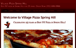 villagepizzaspringhill.com