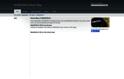 wakefield.streetmapof.co.uk