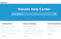 wanelo.desk.com