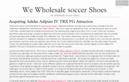 we-wholesale-soccer-shoes.onsugar.com
