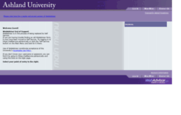 webadvisor.ashland.edu