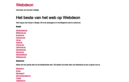 webdeon.be