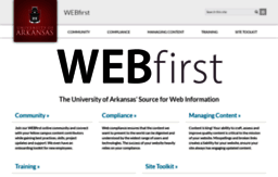 webfirst.uark.edu