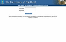 webmail.shef.ac.uk