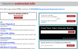 webrental.info