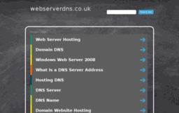 webserverdns.co.uk