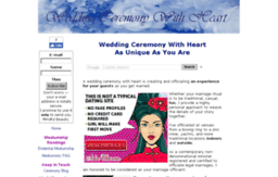weddingceremonywithheart.com