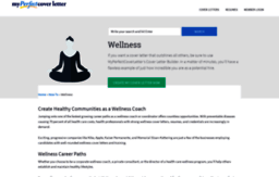 wellness.myperfectcoverletter.com