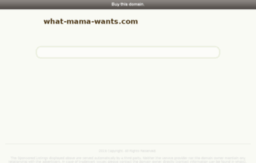 what-mama-wants.com