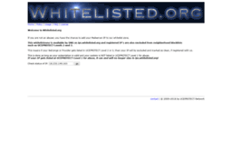 whitelisted.org