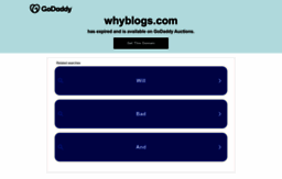 whyblogs.com