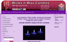 wicksnwaxcandles.com