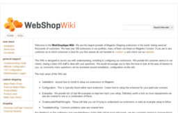 wiki.webshopapps.com