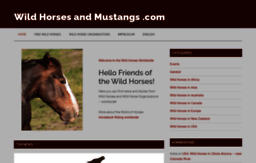 wildhorsesandmustangs.com