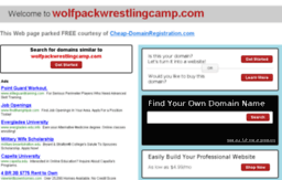 wolfpackwrestlingcamp.com