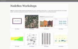workshops.nodebox.net