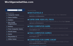 worldgamebattles.com