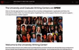 writingcenter.utah.edu