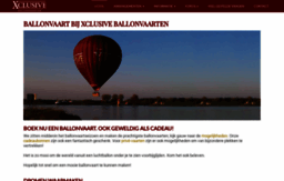 xclusiveballonvaarten.nl