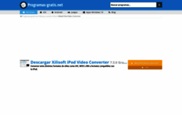 xilisoft-ipod-video-converter.programas-gratis.net