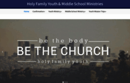 youthministry.holyfamily.org