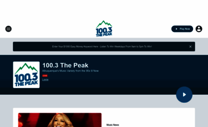 1003thepeak.iheart.com