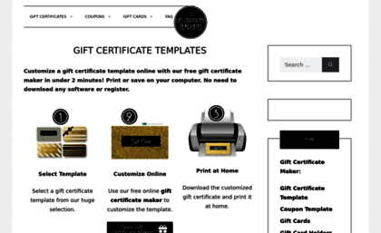 101giftcertificatetemplates.com